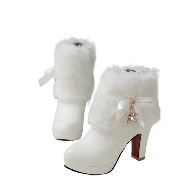Women'S Formal Wear To A Wedding - Bottes de neige femmes hiver chaud