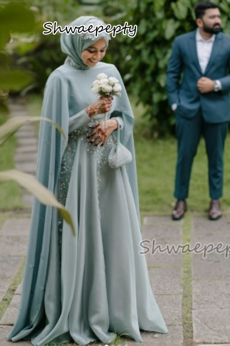 Women Formal Wear Dubai - Robe de soirée musulmane élégante avec