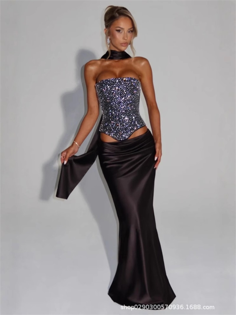 Women Formal Party Wear Dress - Robe de bal sirène Sexy pour