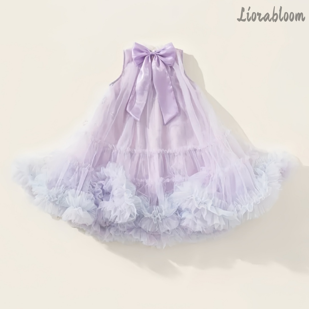 Women Formal Party Wear Dress - Robe de princesse violette pour tous