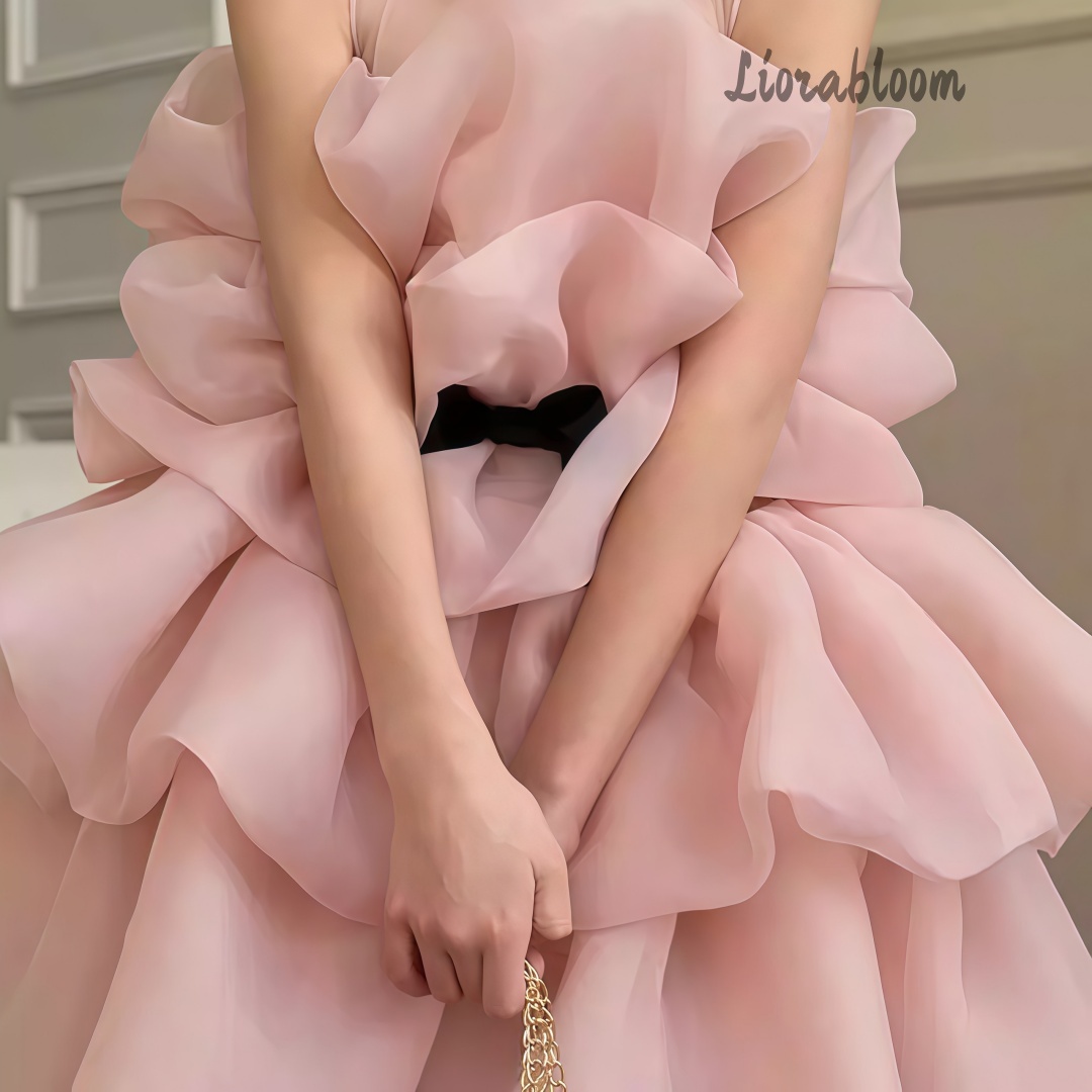 Women Formal Party Wear Dress - Robe de soirée élégante pour filles,