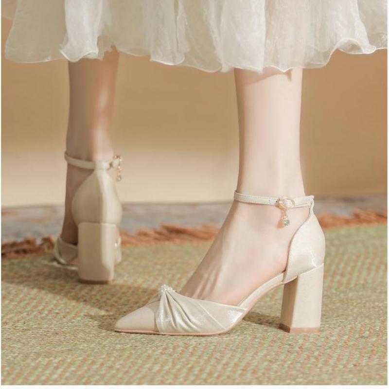 Women'S Formal Wear To A Wedding - Chaussures à Talons Hauts Pointus et