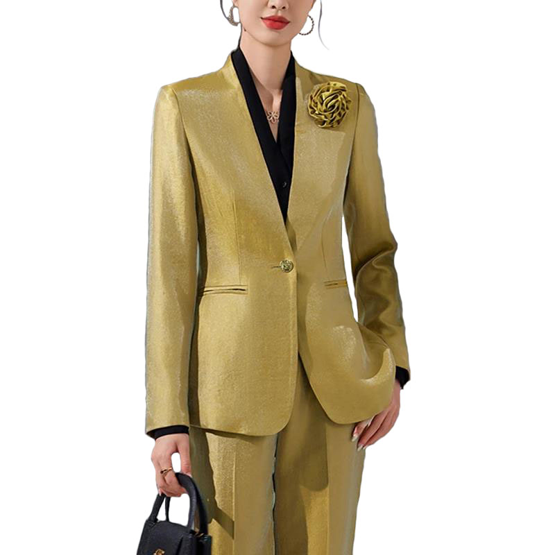 Women'S Office Formal Wear For Ladies - Ensemble blazer et pantalon pour femme,