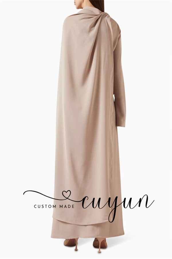 CUYUN personnalisé kaki modest - Women'S Formal Wear For A Wedding Guest avis et prix