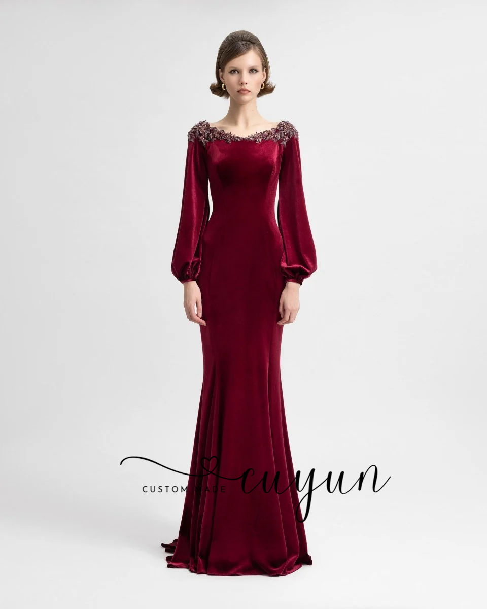 CUYUN personnalisé Semi-sirène - Women'S Semi Formal Evening Wear avis et prix