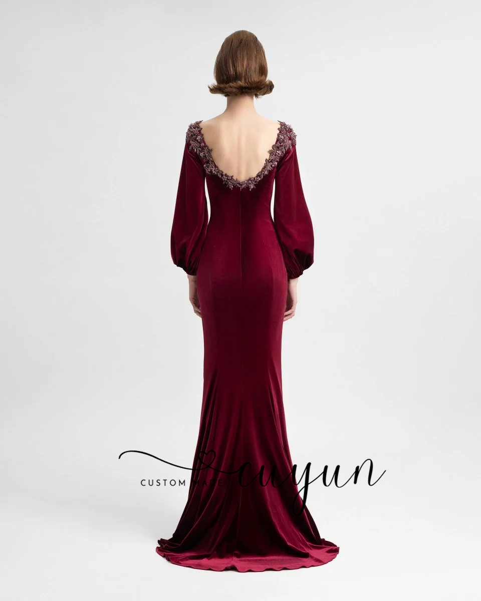 CUYUN personnalisé Semi-sirène - Women'S Semi Formal Evening Wear avis et prix