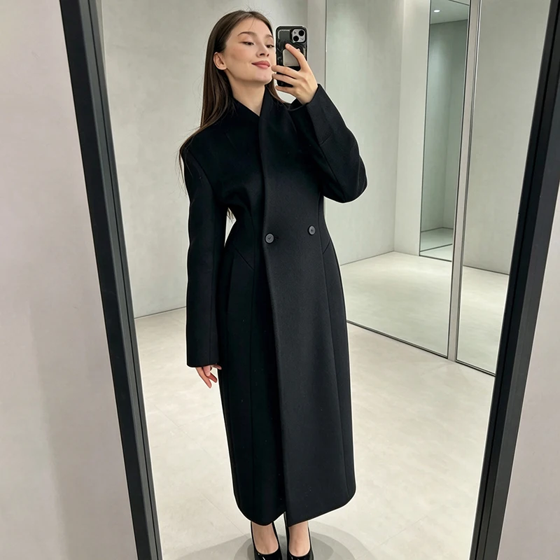 Manteau maxi femme pour le tra - Tailored Coat Wool avis et prix