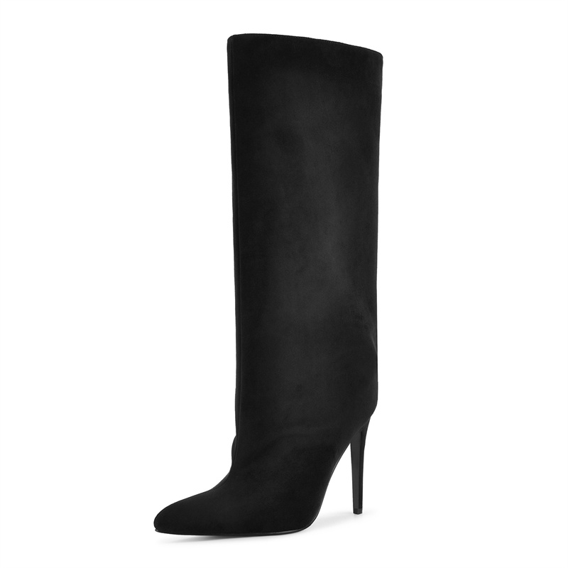 Onlymaker Bottes noires en fau - Female Formal Wear avis et prix