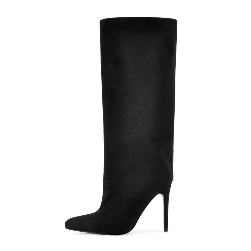Onlymaker Bottes noires en fau - Female Formal Wear avis et prix