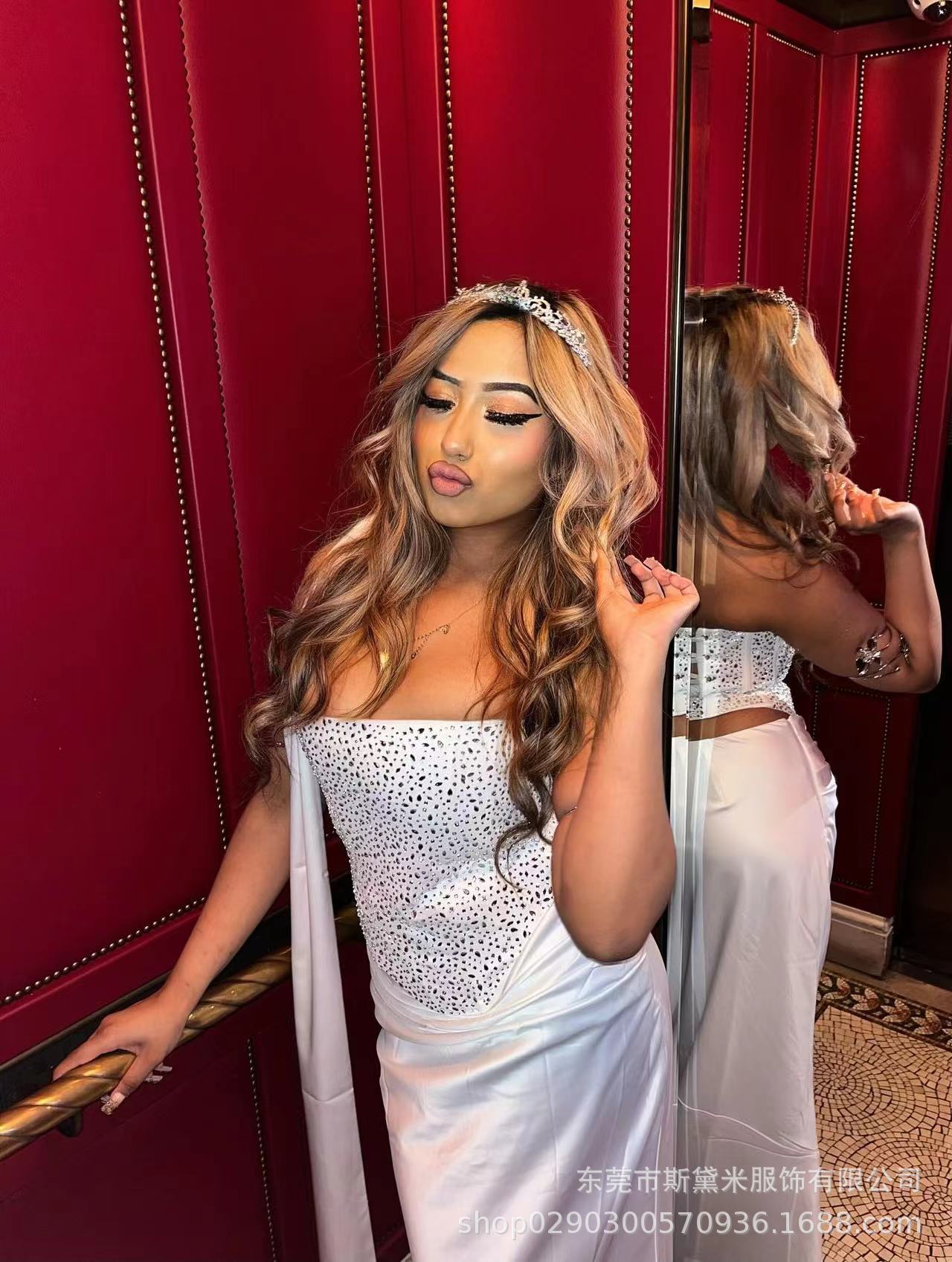 Robe de bal sirène Sexy pour f - Women Formal Party Wear Dress avis et prix