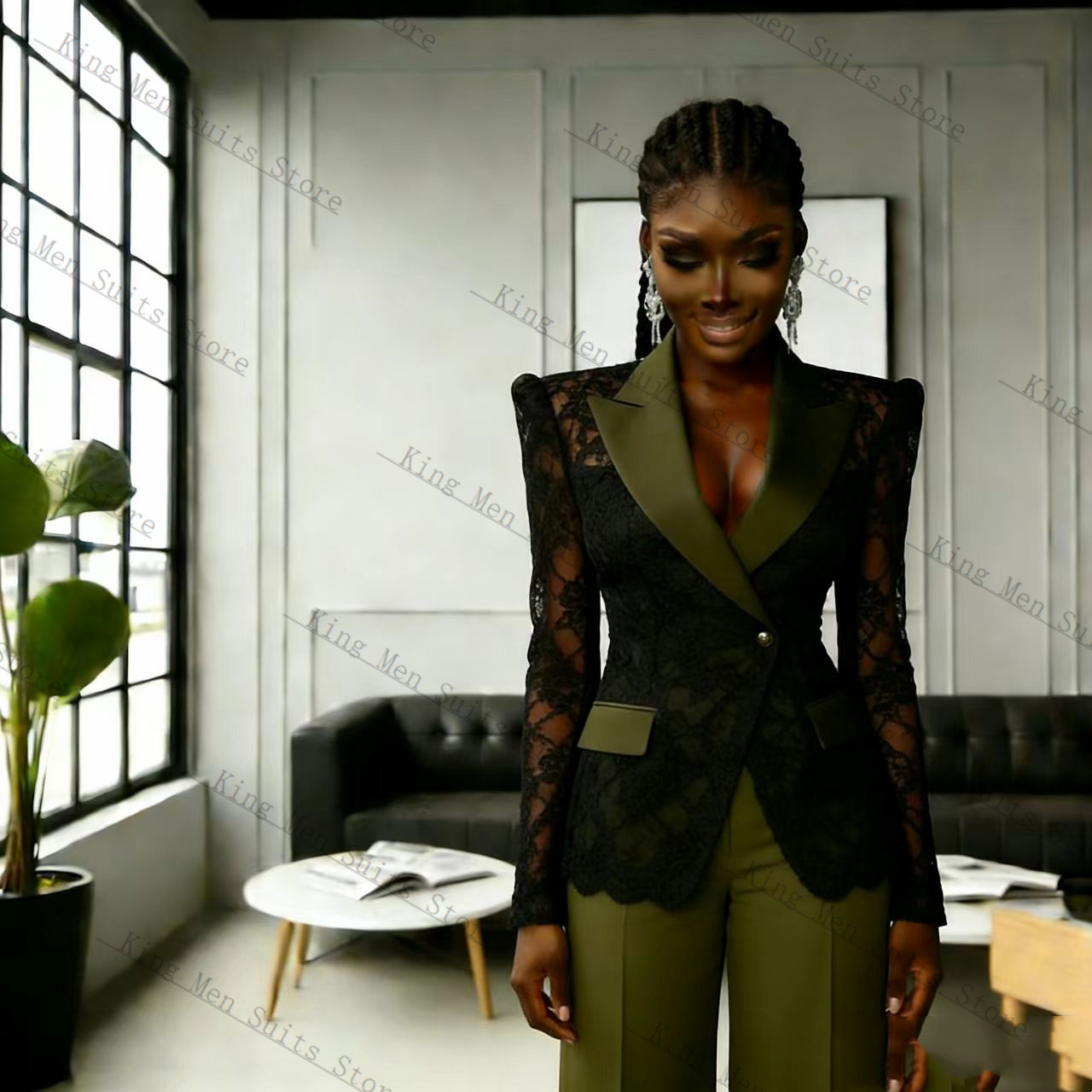 Ensemble tailleur femme vert e - Women'S Formal Wear For A Wedding Guest avis et prix