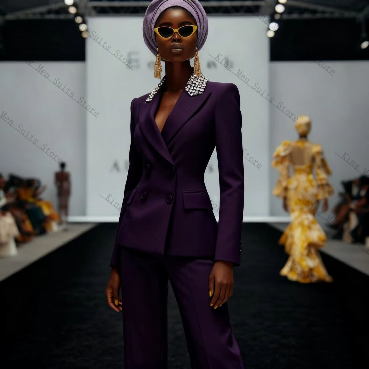 Cristaux de luxe femmes costum - Women'S Formal Wear For A Wedding Guest avis et prix