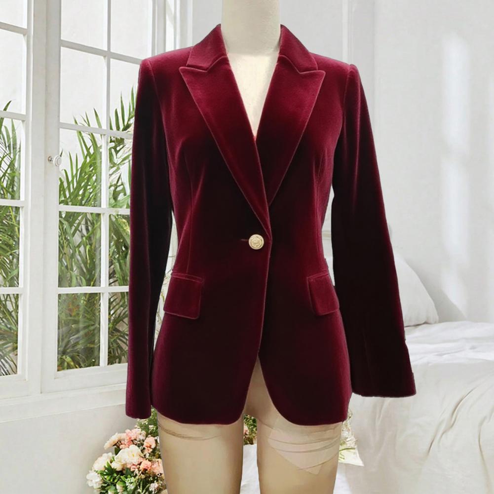 Blazer de soirée formel en vel - Women'S Office Formal Wear For Ladies avis et prix