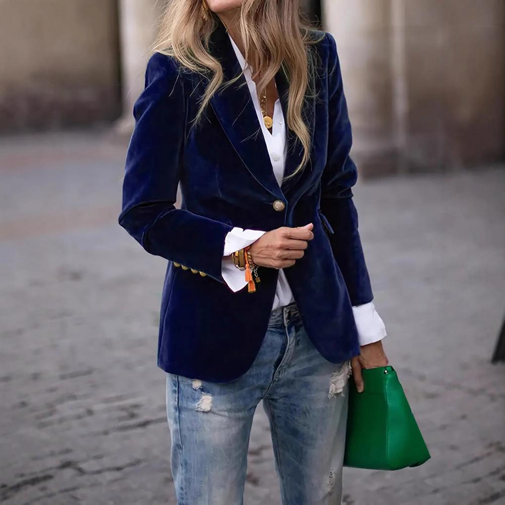 Blazer de soirée formel en vel - Women'S Office Formal Wear For Ladies avis et prix
