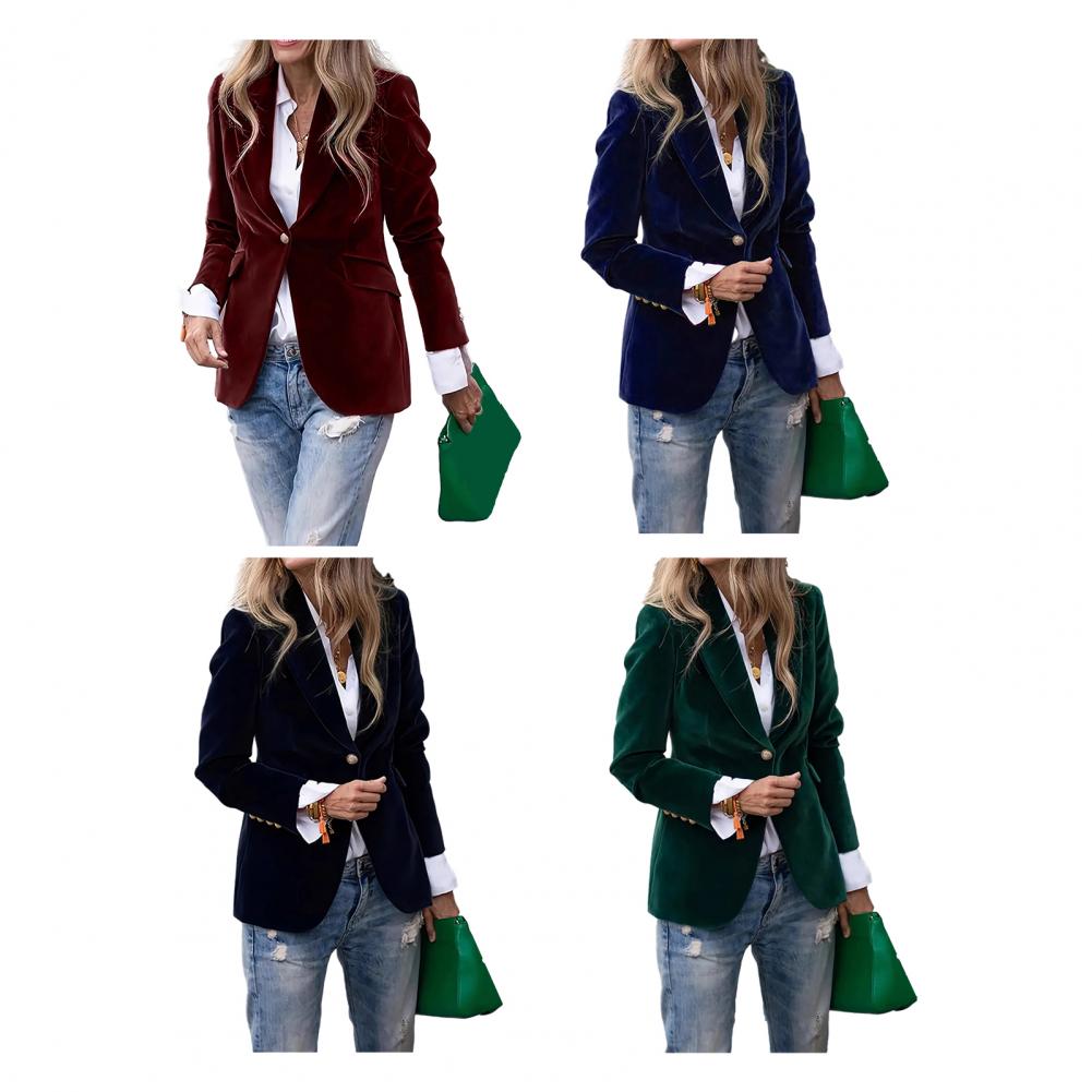 Blazer de soirée formel en vel - Women'S Office Formal Wear For Ladies avis et prix
