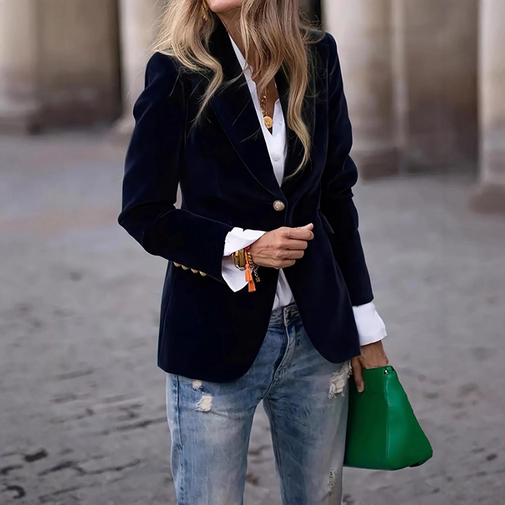 Blazer de soirée formel en vel - Women'S Office Formal Wear For Ladies avis et prix