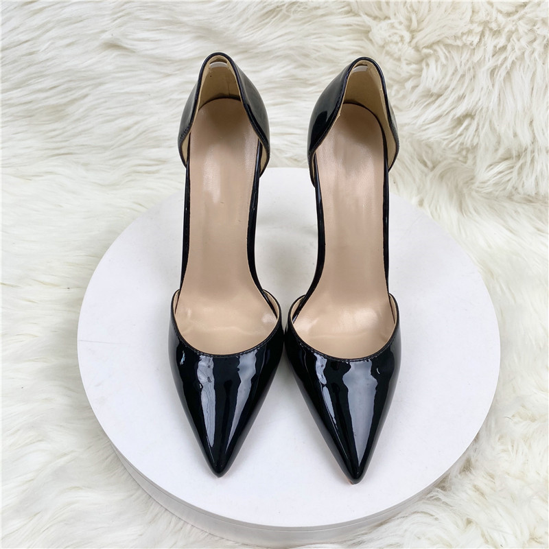 Heelgoo femmes noir brevet D'O - Female Formal Wear avis et prix
