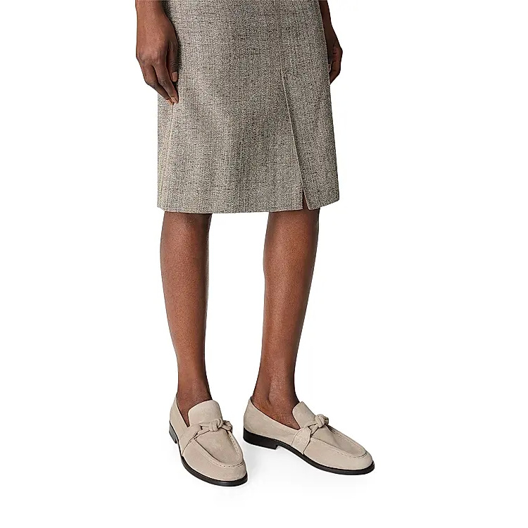 Mocassins en cuir pour femmes  - Women Formal Wear With Shoes avis et prix