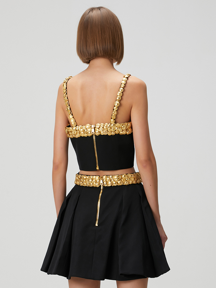 VC – ensemble deux pièces noir - Women Formal Wear Tops avis et prix