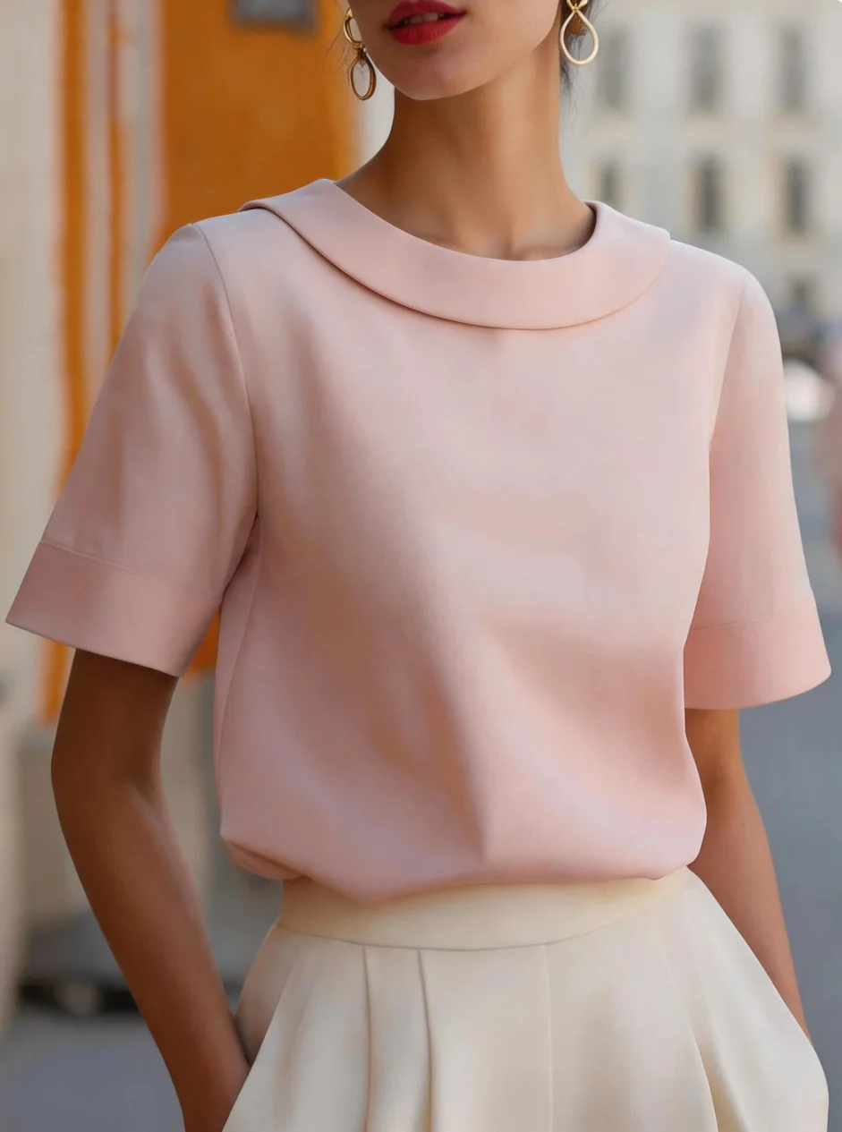 Chemisier d'été décontracté à  - Women Formal Wear Tops avis et prix