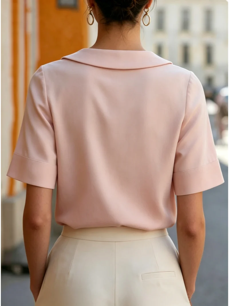 Chemisier d'été décontracté à  - Women Formal Wear Tops avis et prix