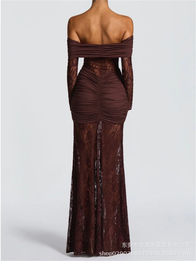 Sexy dentelle sirène femmes Ro - Women Formal Party Wear Dress avis et prix