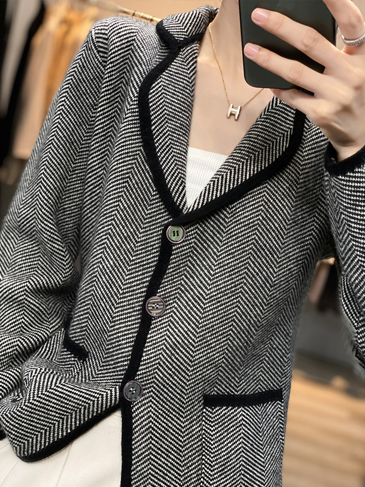Automne hiver femmes pur cache - Tailored Coat Wool avis et prix