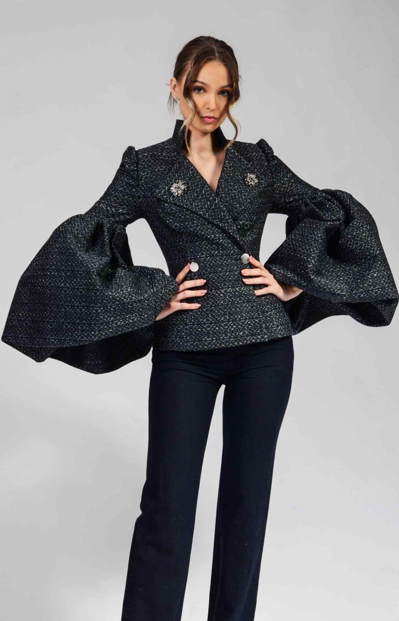 Robe Blazer à Manches Bouffant - Unique Women'S Formal Wear avis et prix