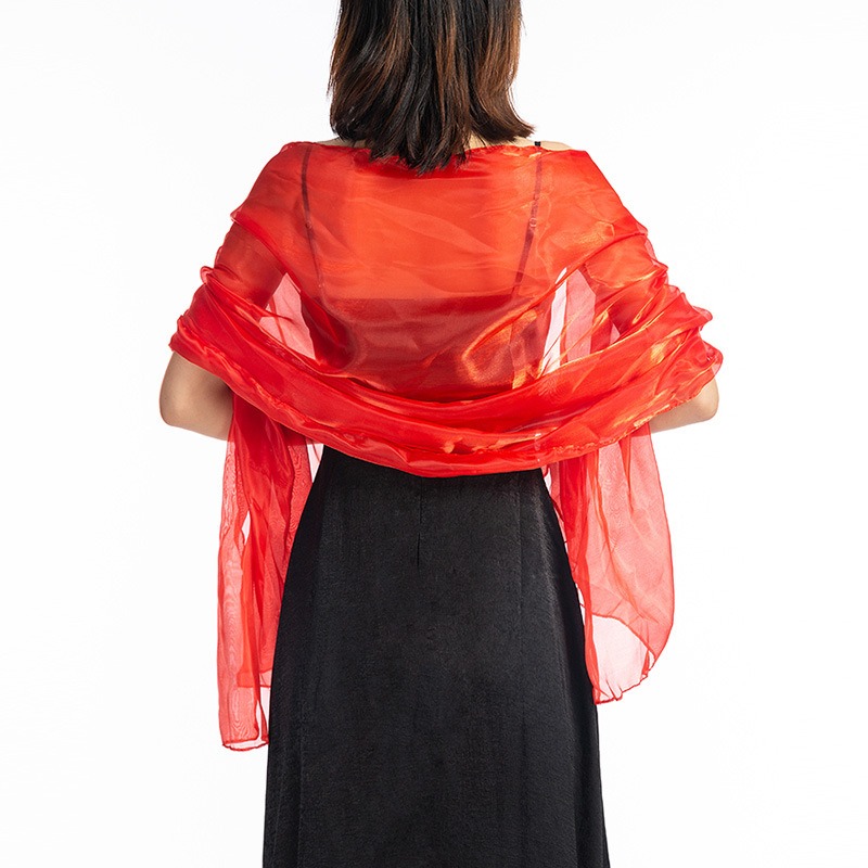 Châle élégant de couleur unie  - Female Formal Wear avis et prix