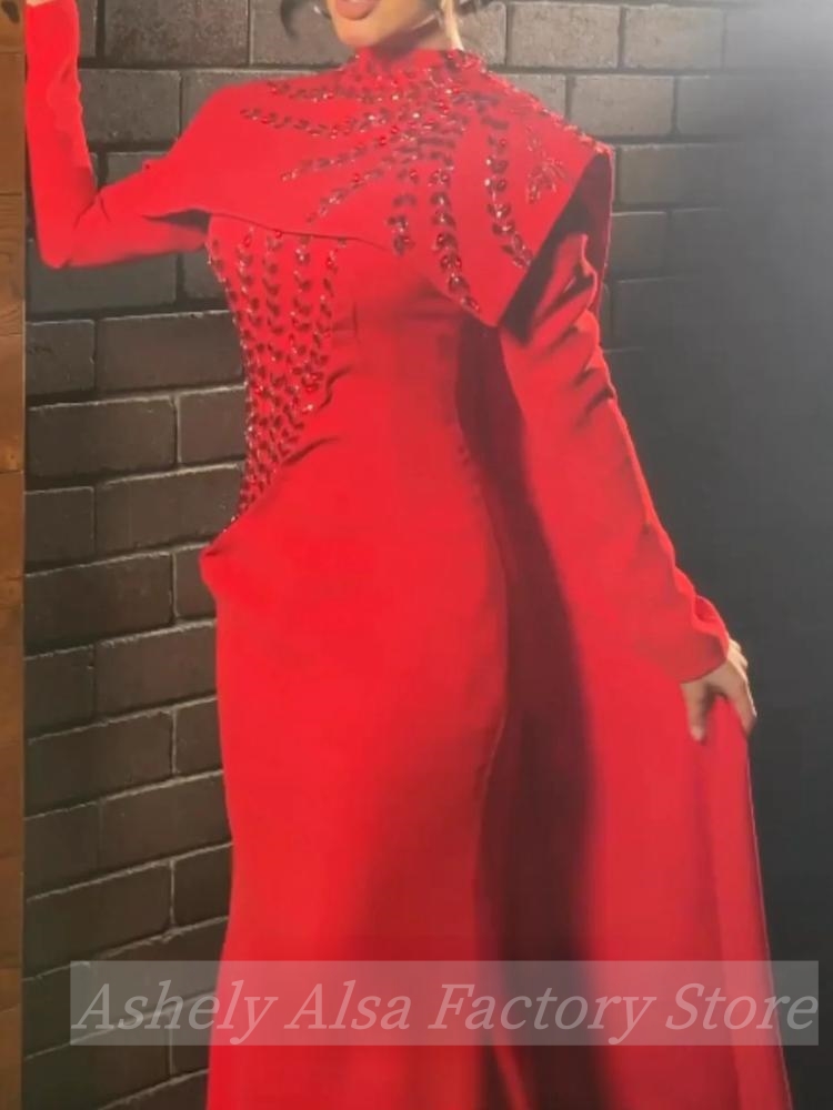 Robe de soirée rouge personnal - Women Formal Party Wear Dress avis et prix