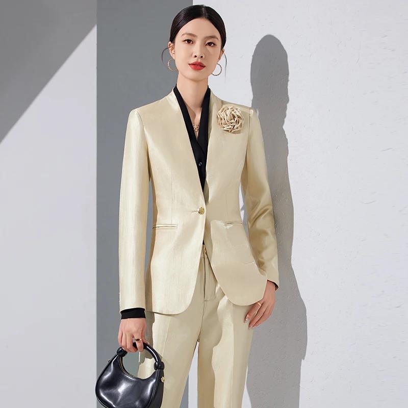 Ensemble blazer et pantalon po - Women'S Office Formal Wear For Ladies avis et prix