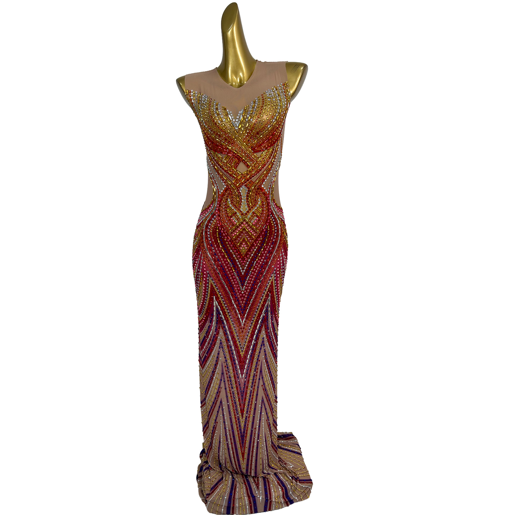 Robe longue de soirée sexy en  - Women Formal Party Wear Dress avis et prix