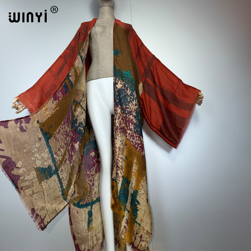 WINYI kimono imprimé à l'huile - Young Women'S Formal Wear avis et prix