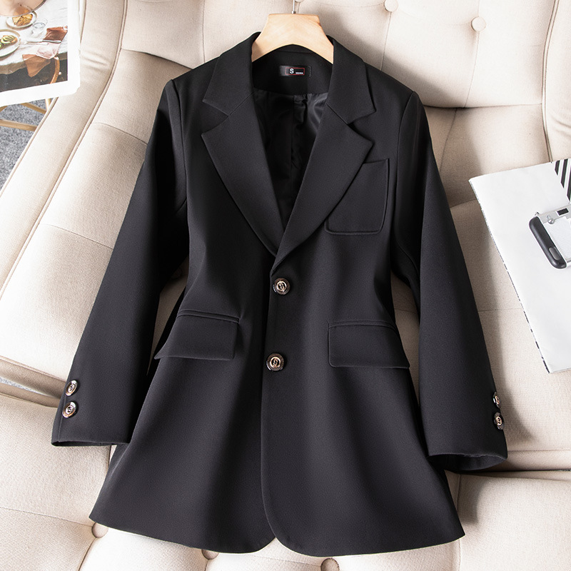 Veste à boutonnage simple à ma - Women'S Office Formal Wear For Ladies avis et prix